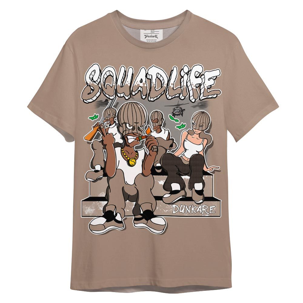 Shirt To Match OG Latte 1s - Squad Life Shirt 3D Graphic Outfit 0705 LGH