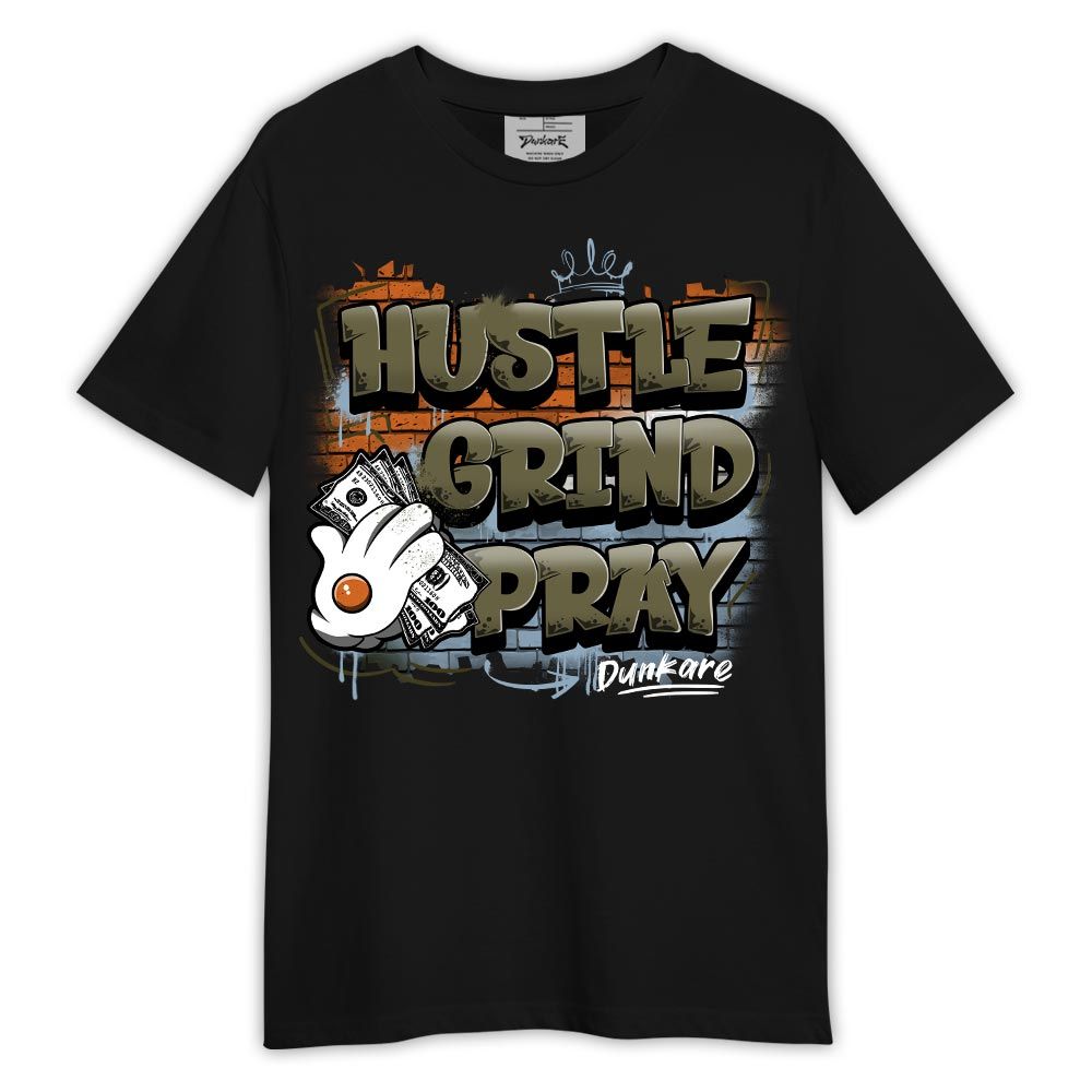 Shirt To Match Olive 5s - Husltes Grind Pray Shirt Outfit
