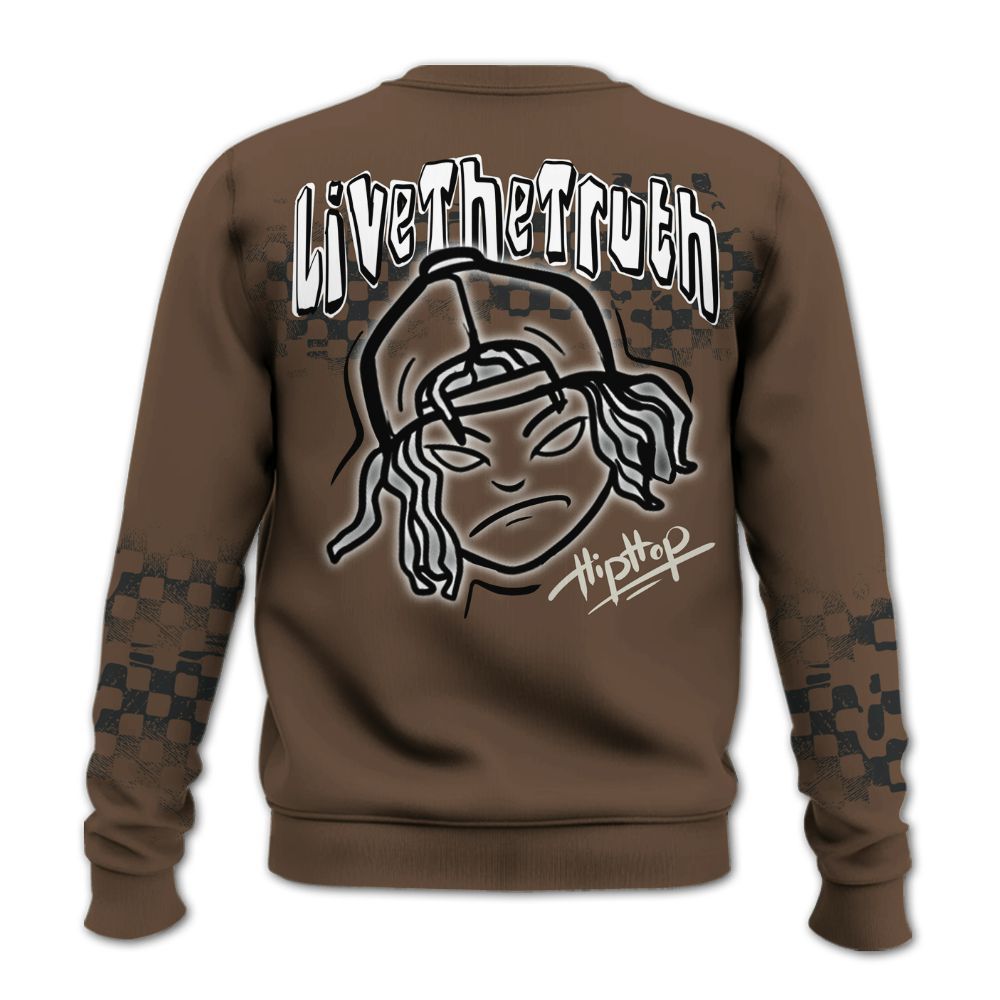 Sweatshirt To Match Palomino 1s - Feel Life Street Style All Over Print