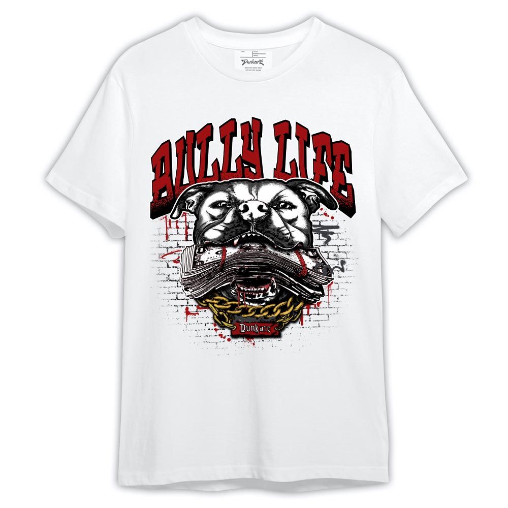 Shirt To Match Red Taxi 12s - Dog Bully Life Shirt Outfit 12 Red Taxi 1405 HDT