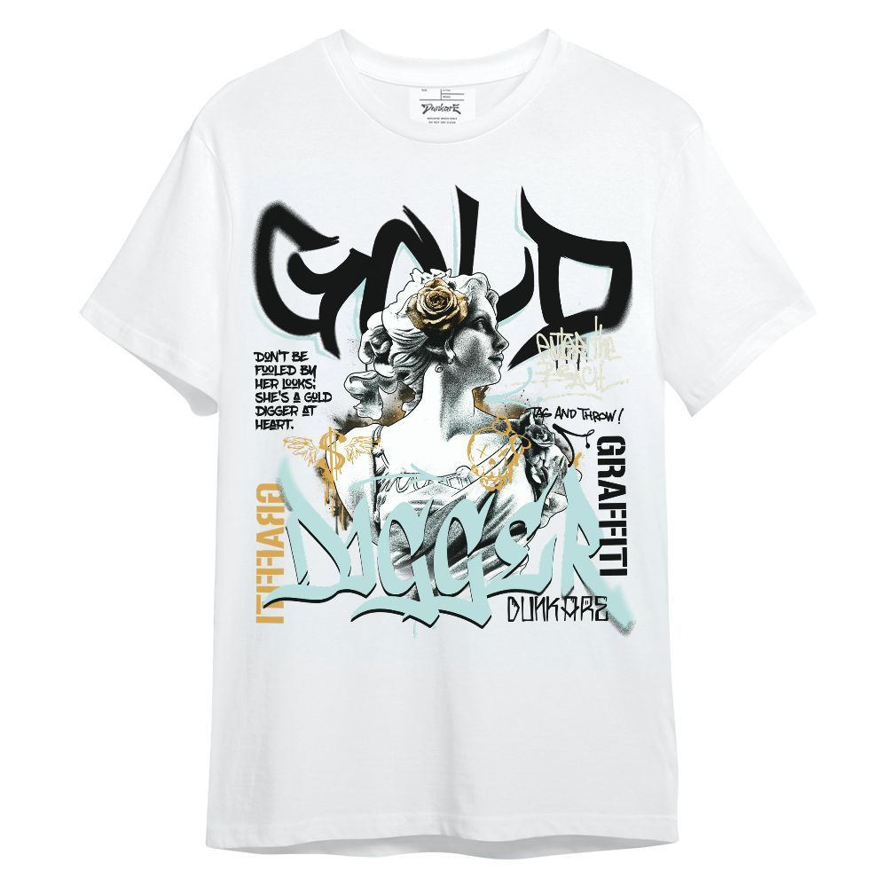 Shirt To Match Pure Platinum 4s - Graphic Gold Digger Unisex Shirt