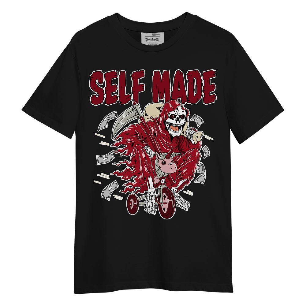 Shirt To Match 2025 High OG Cinnabar 1s - Self Make Skeleton Unisex Shirt