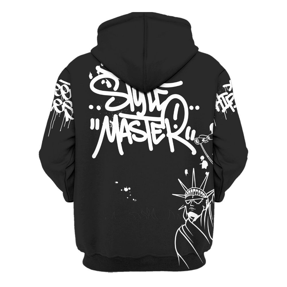 Hoodie To Match Black Cat NET 4s - Graphic Fck Around Find Out All Over Print