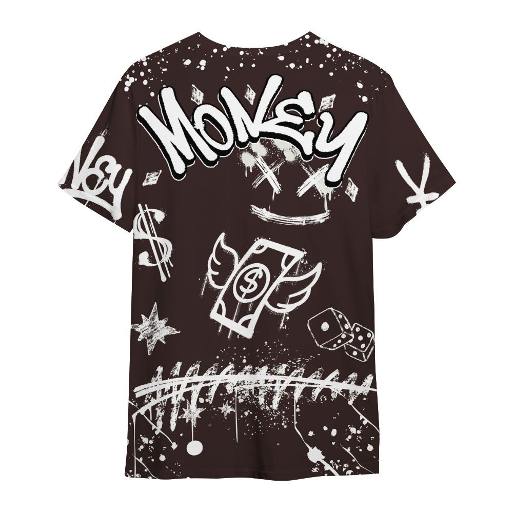 Shirt To Match AMM Violet Ore 5s - Paid In Full Crayon All Over Print