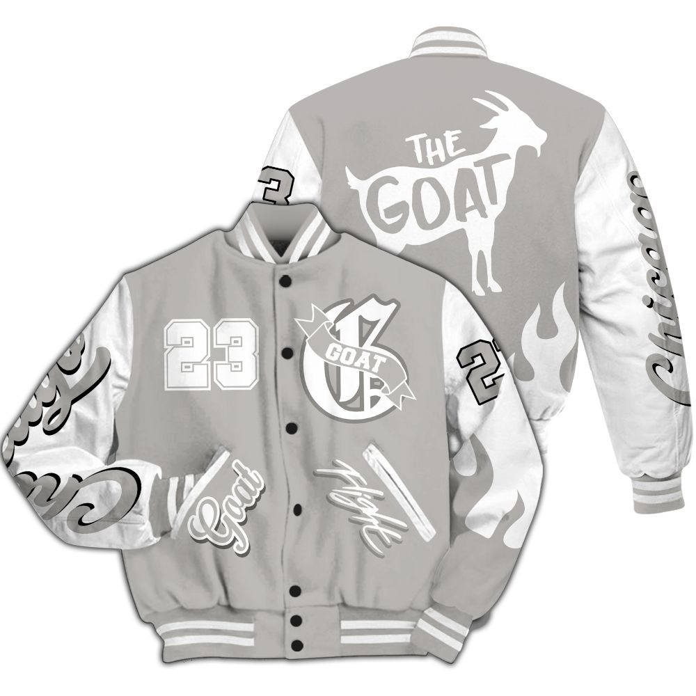 Varsity Jacket To Match Low OG Phantom 1s - The G.O.A.T Flight Streetwear All Over Print