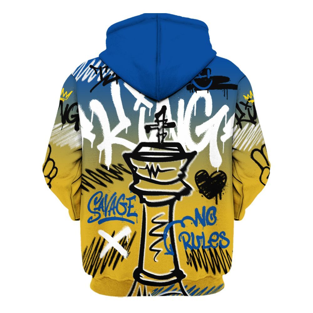 Hoodie To Match High Laney 1s - Street King Chess Streetwear All Over Print