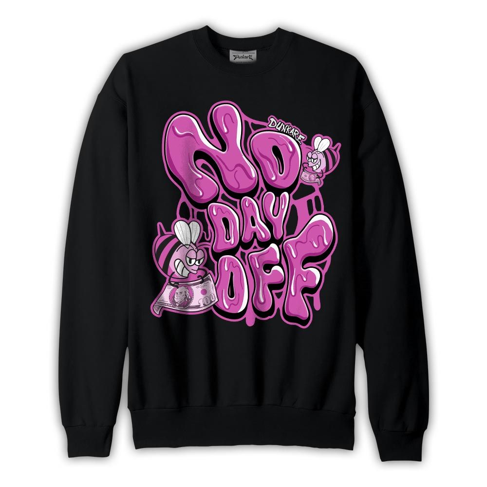 Sweatshirt To match Sweatshirt No Day Off, Hyper Violet 4s Sweatshirt To Match Sneaker 2704 PAT