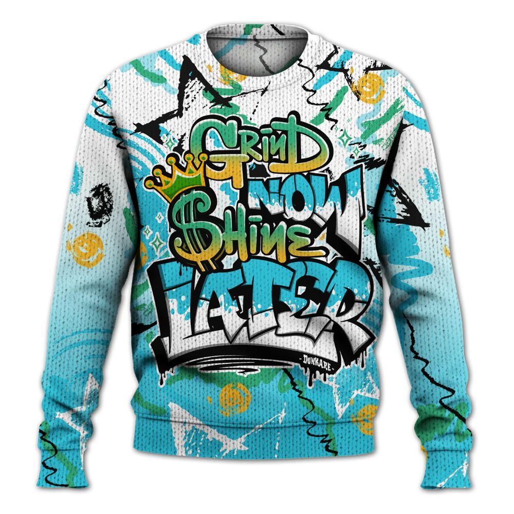 Knitted Sweater To Match Dunk Chunky Dunky - Grind Shine Later Drip