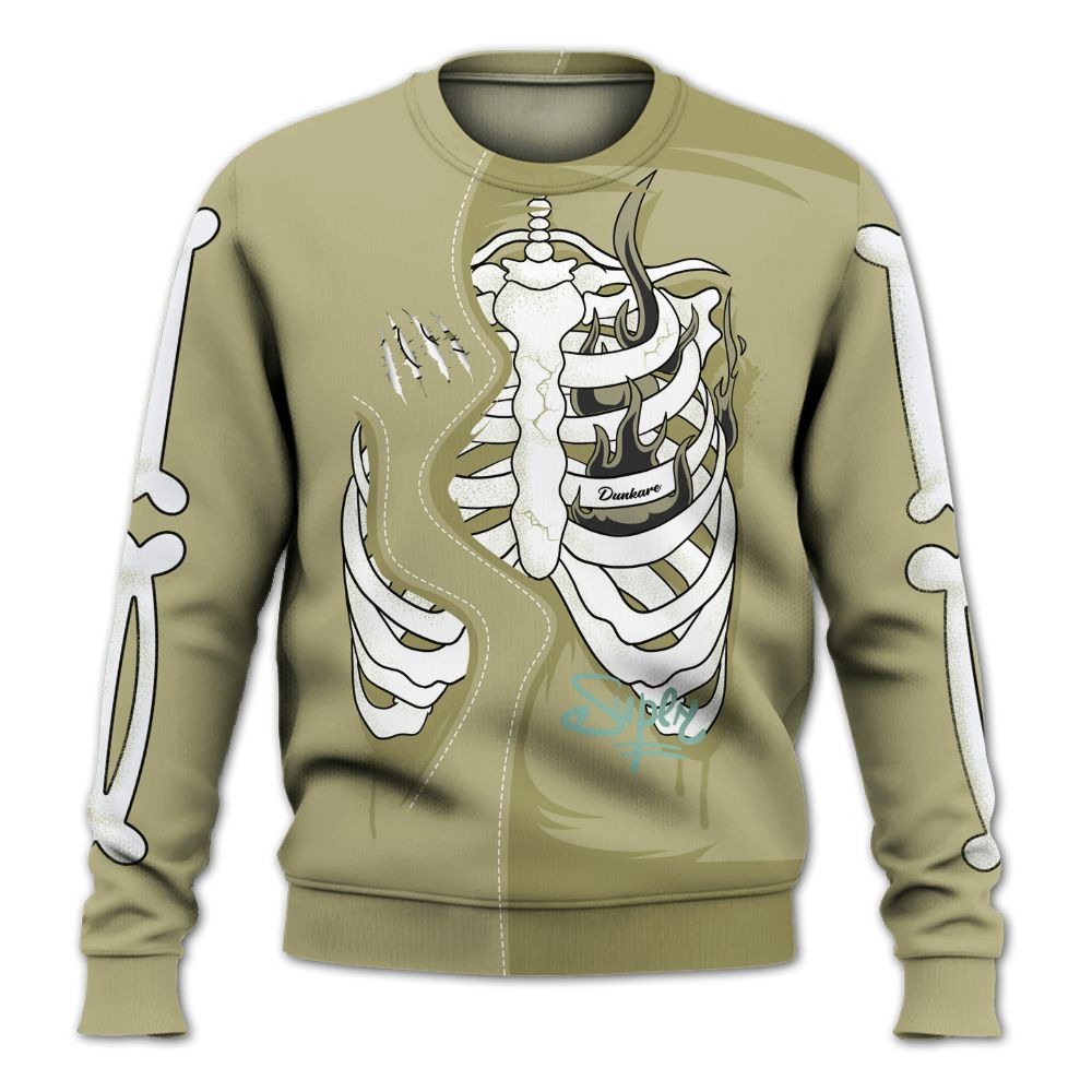 Sweatshirt To Match Dunk Low Suede Olive Aura - It's The Kick For Me All Over Print