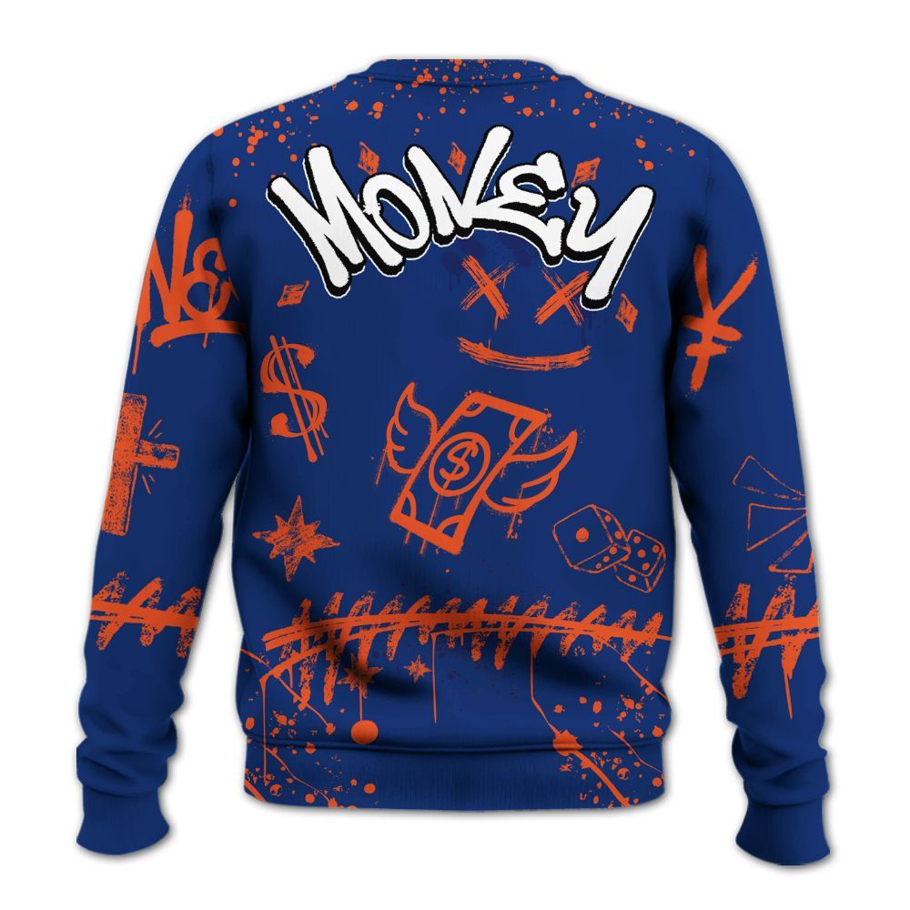 Sweatshirt To Match Suede GS League - Everybody Paid In Full Crayon All Over Print