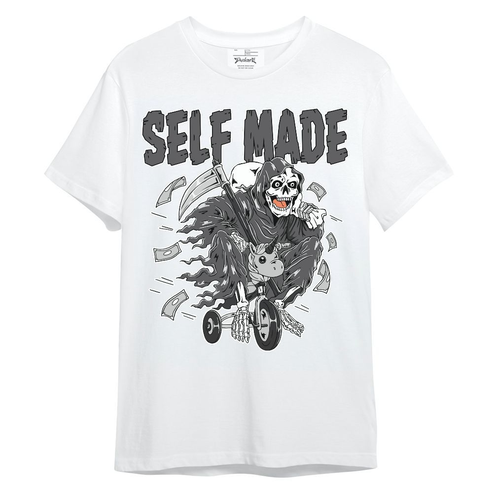 Shirt To Match White Thunder 4s - Self Make Skeleton Unisex Shirt