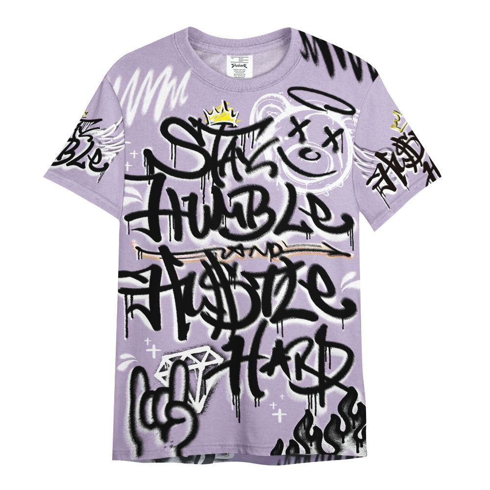 Shirt To Match Low Pure Violet 11s - Humble Drip Streetwear Graffity All Over Print
