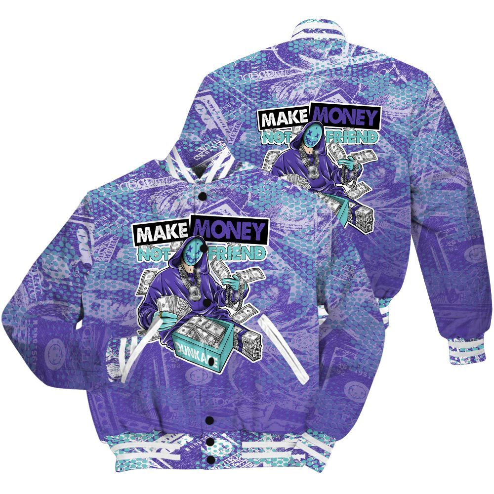 Varsity Jacket To Match Low Hornets 1s Shirt - Make Moneys Unique All Over Print