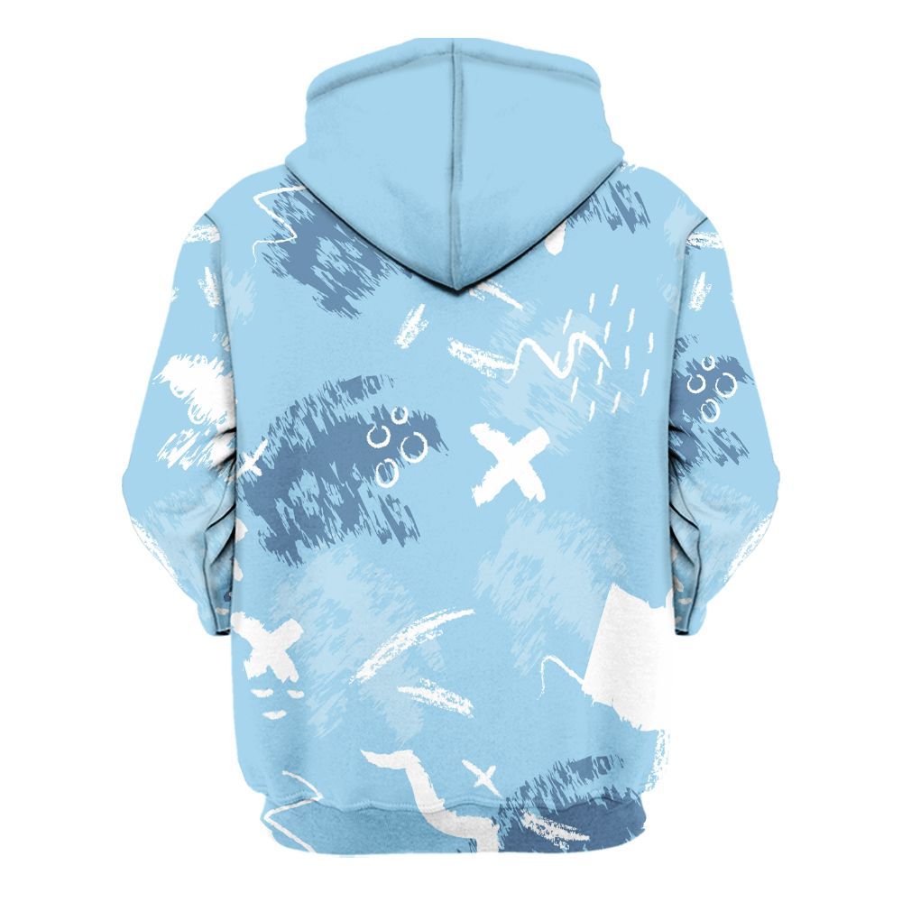 Hoodie To Match Legend Blue 11s - Hustle Grind Pray Graphic Street Style All Over Print