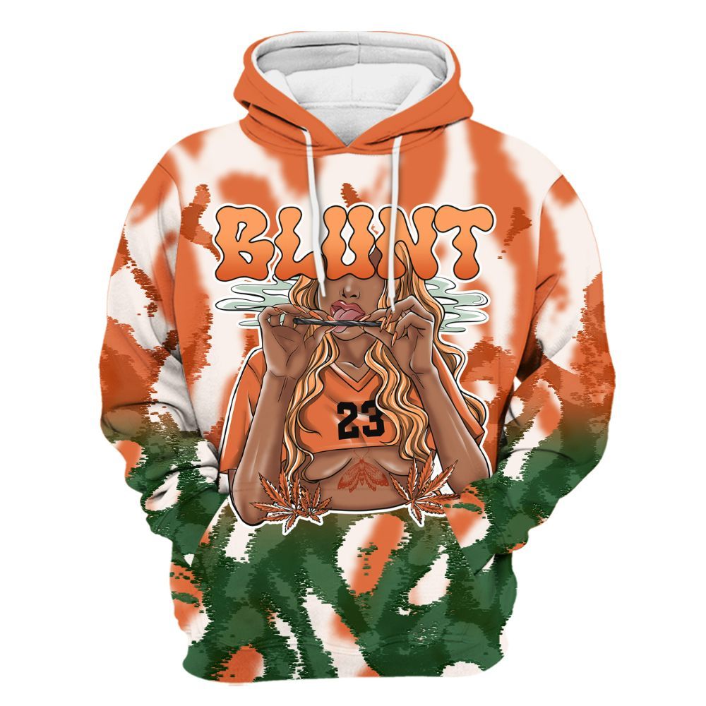 Hoodie To Match Low Miami 5s - Bluntz Burnz All Over Print