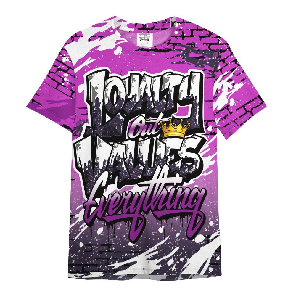 Shirt To Match Ja 2 Staregazer - Values Of Loyalty Drip All Over Print