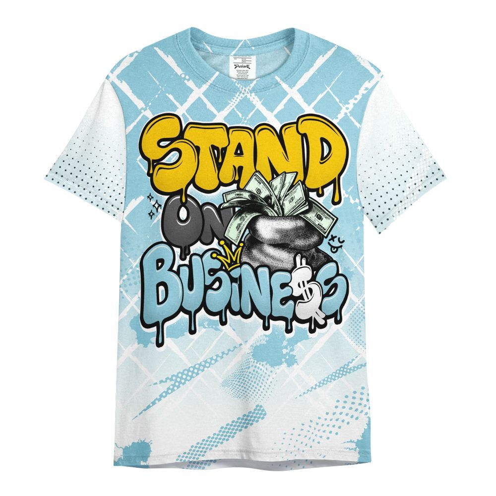 Shirt To Match Dunk High Homer Simpson - Halftone Stand Business Dripping All Over Print