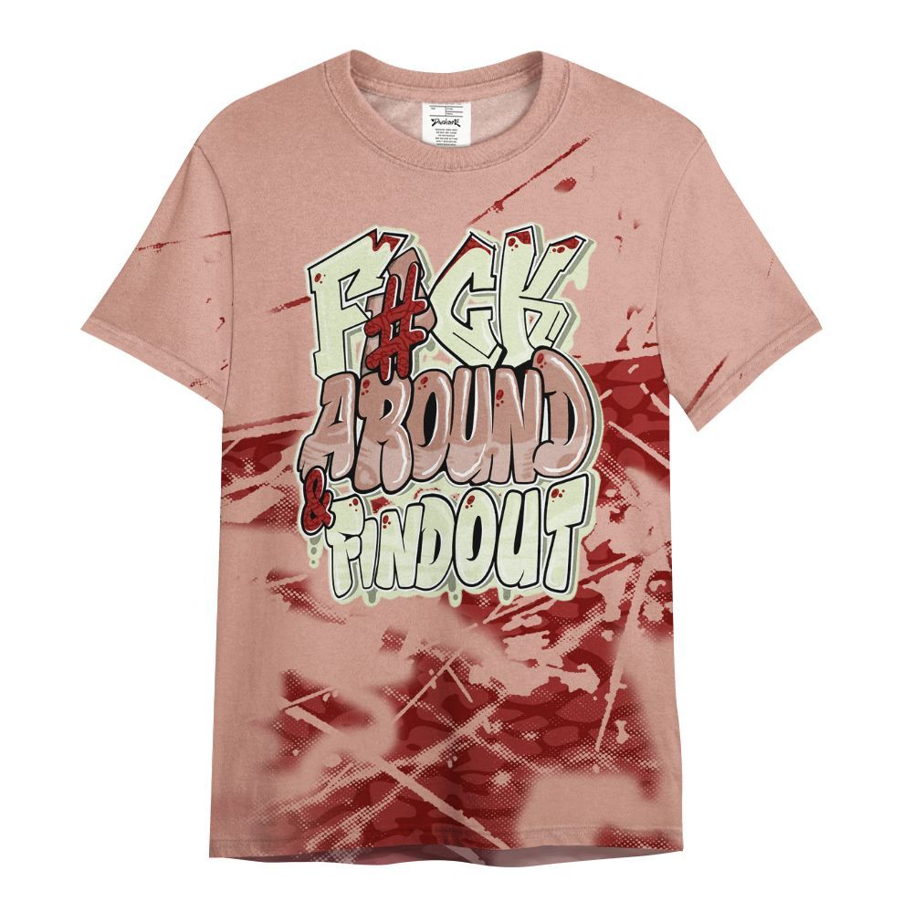 Shirt To Match Valentines Day 3s - F Around Find Out Graphic All Over Print
