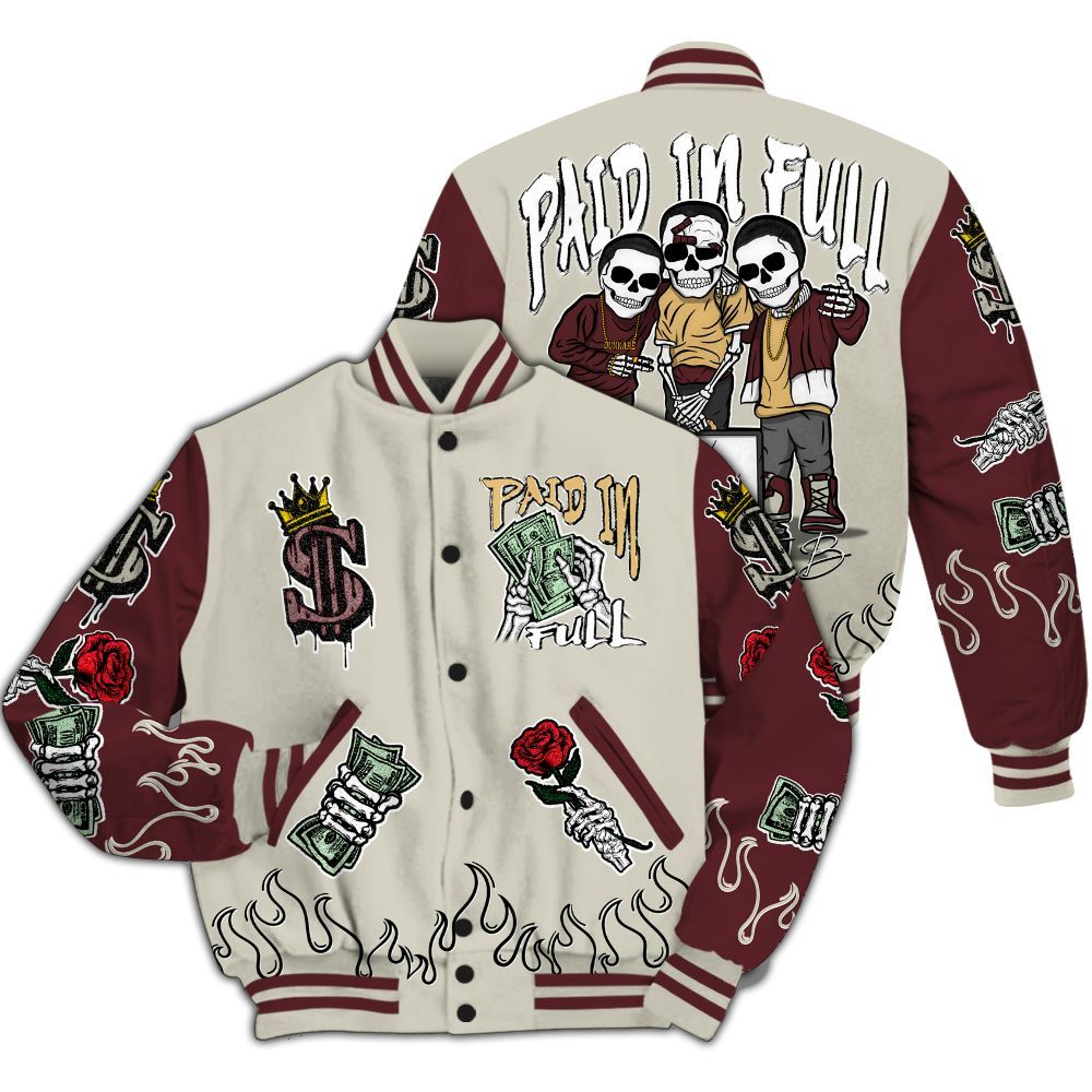 Varsity Jacket To Match Legacy 312 Year Of The Snake - Everybody Paid In All Over Print