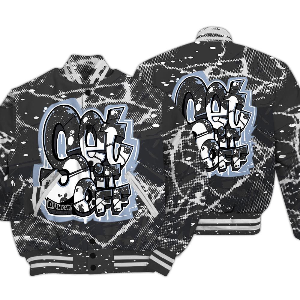 Varsity Jacket To Match Reverse Black White 6s - Set It Off Profound Graphic Varsity Jacket Unisex