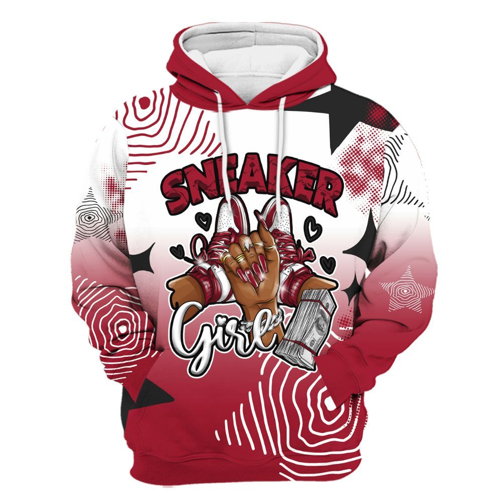 Hoodie To Match High OG Black Toe Reimagined 1s - Sneakerz Girlz Unique Starz All Over Print