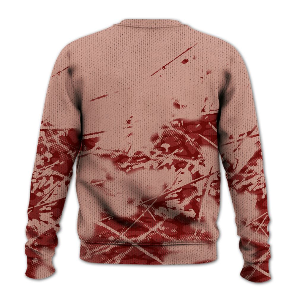 Knitted Sweater To Match Valentines Day 3s - Shoe Game Crazy Graphic