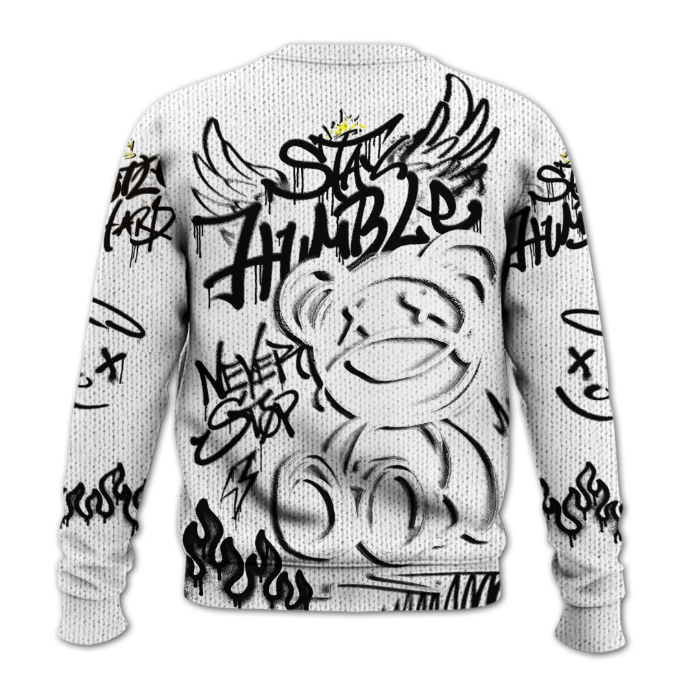 Knitted Sweater To Match Kobe 9 EM Protro Halo - Humble Drip Streetwear Graffity