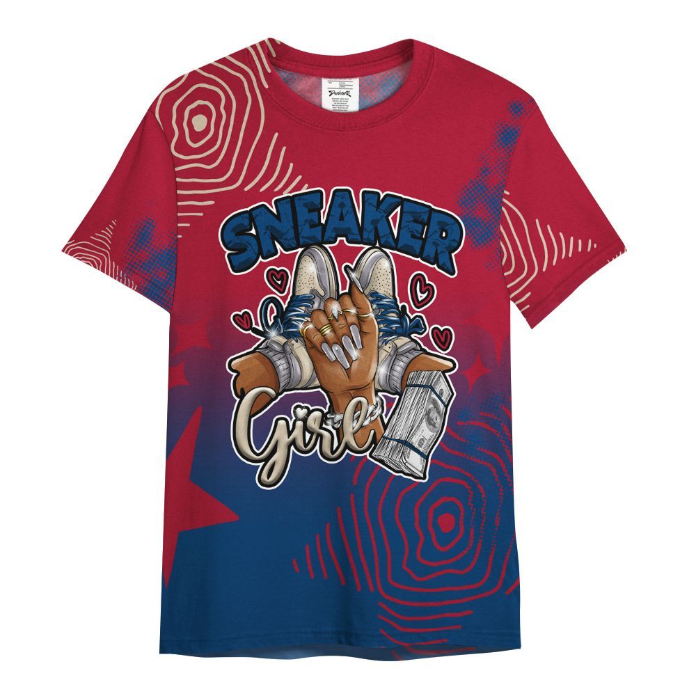 Shirt To Match Rare Air 4s - Sneakerz Girlz Unique Starz All Over Print