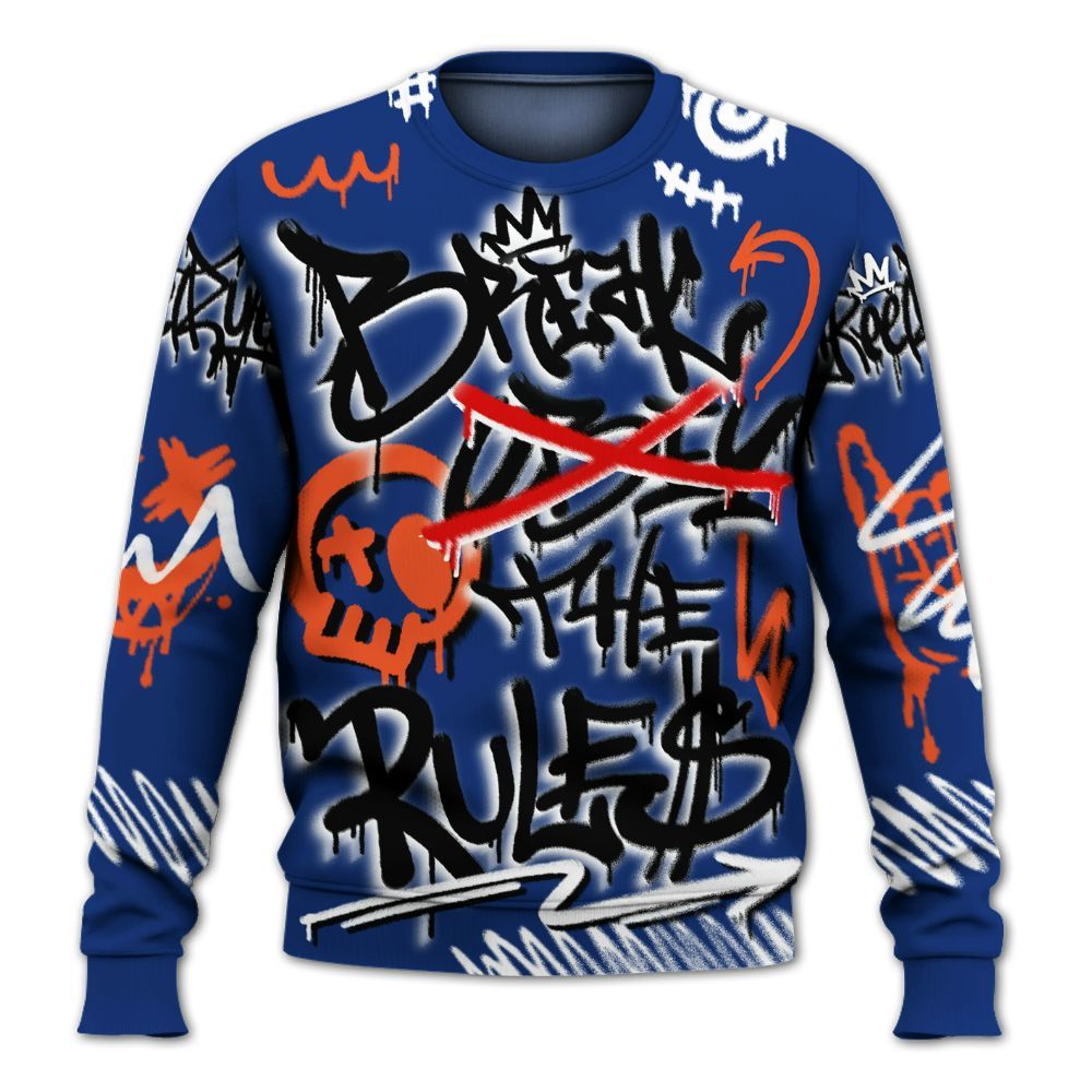 Sweatshirt To Match Suede GS League - Break Rules Streetwear All Over Print