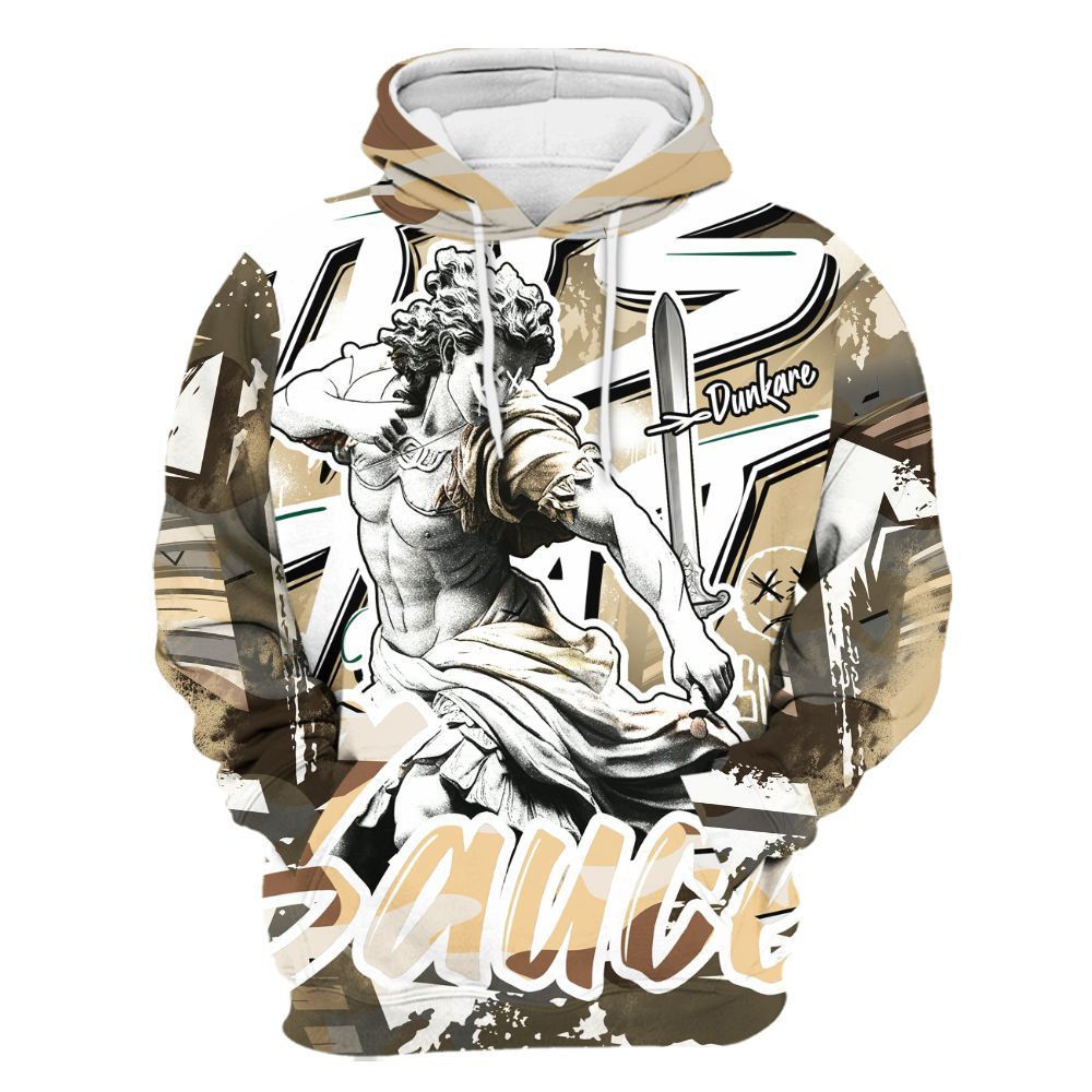 Hoodie To Match Desert Camo 3s - This That Sauce Retro All Over Print