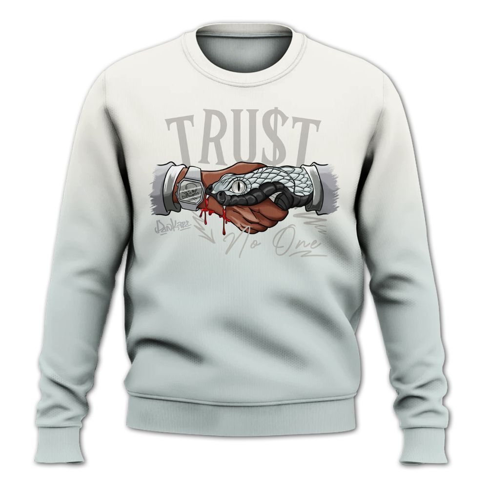 Sweatshirt To Match Book Moss Point 1s - Trust No One Drip All Over Print