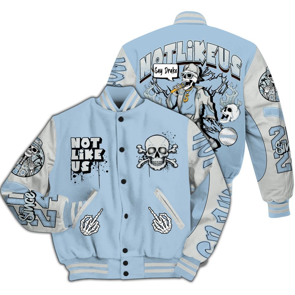 Varsity Jacket To Match Forget Me Not 4s - Don't Like Us All Over Print
