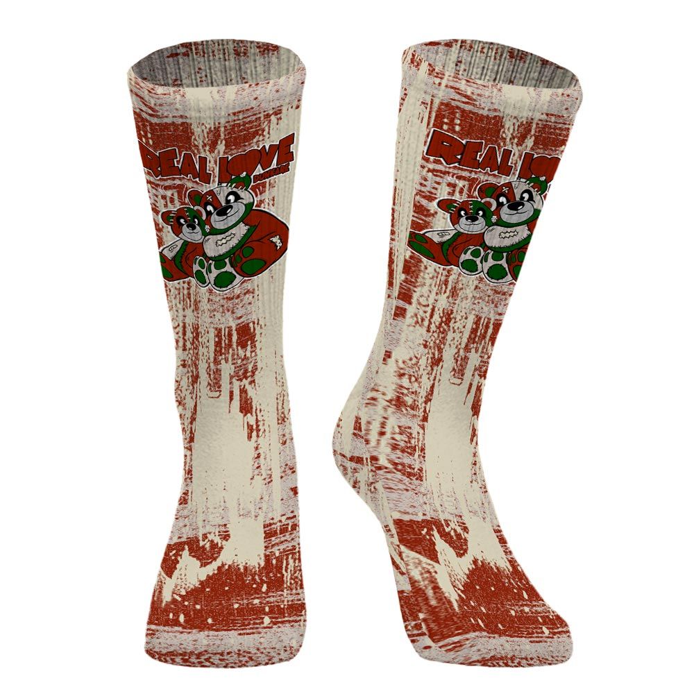 Sock To Match El Grito 5s - Sincere Fondness Bear Graphic Unisex