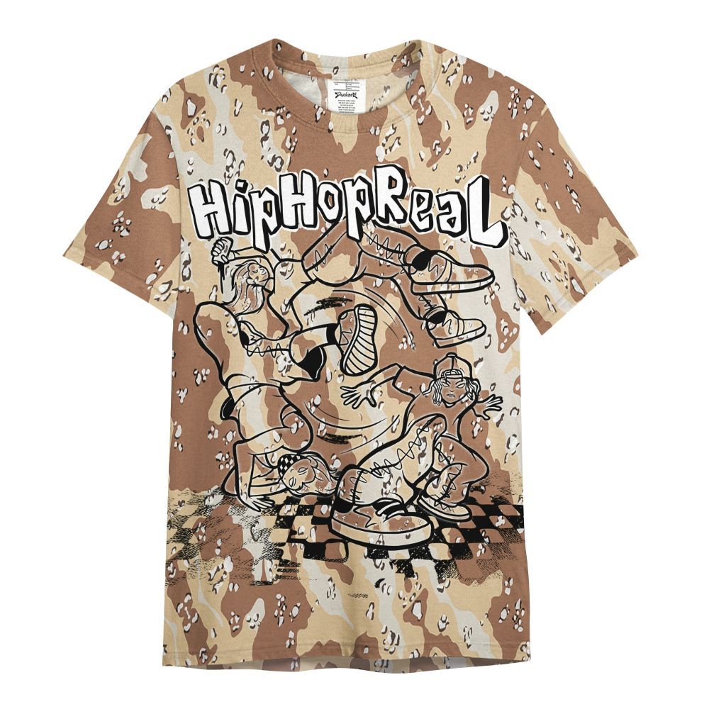 Shirt To Match Desert Camo 3s - Feel Life Street Style All Over Print