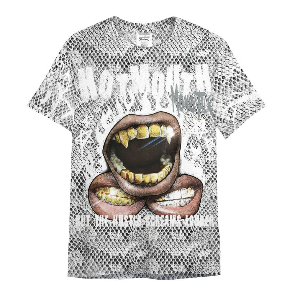 Shirt To Match Low CNY Year Of The Snake 11s - Mouth Burning Street Style All Over Print