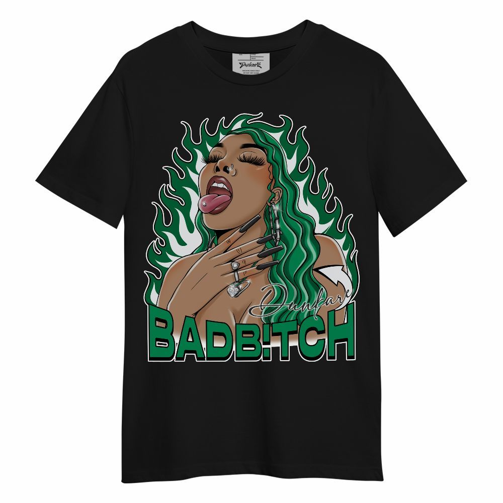 Shirt To Match Mid Lucky Green 1s - Bad B!tch Unisex Shirt