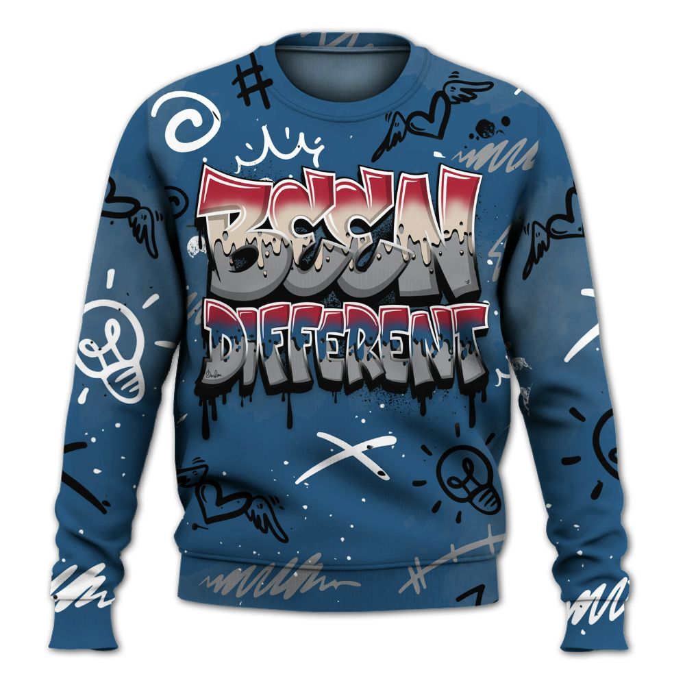 Sweatshirt To Match Rare Air 3s - Drip Been Di2ferent All Over Print