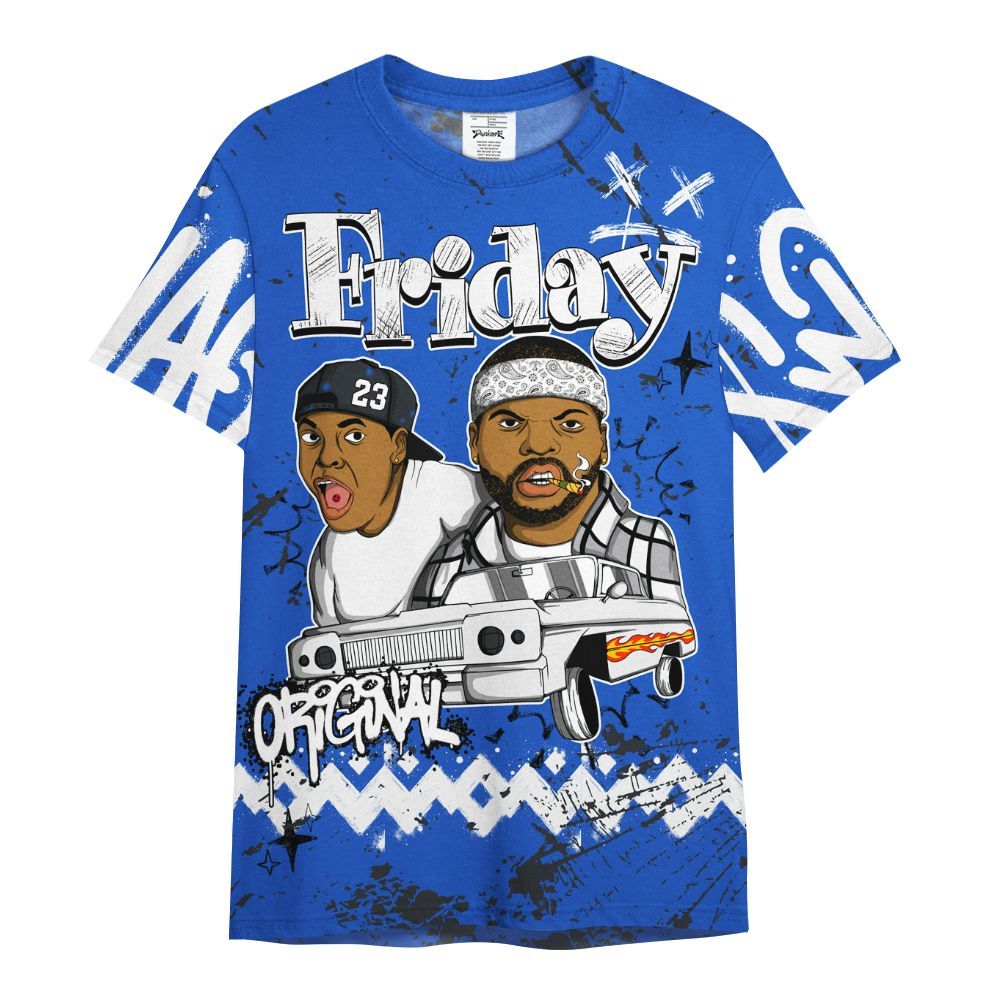 Shirt To Match Retro Stealth 5s - Friday Sneaker Crayon All Over Print