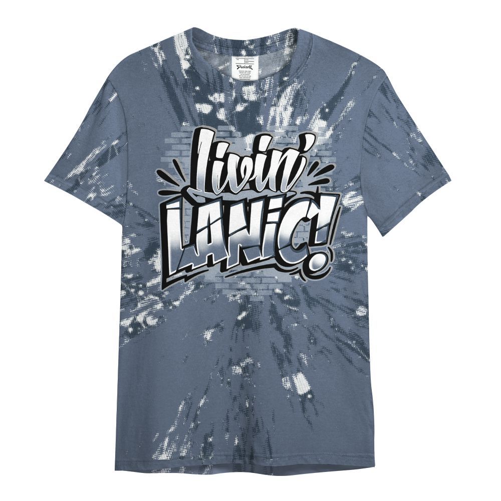 Shirt To Match Low Diffused Blue 11s - Living Large Graphic Luxury All Over Print