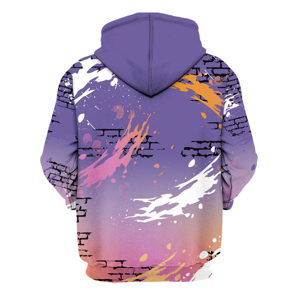 Hoodie To Match Book Sunset 1s - Values Of Loyalty Drip All Over Print