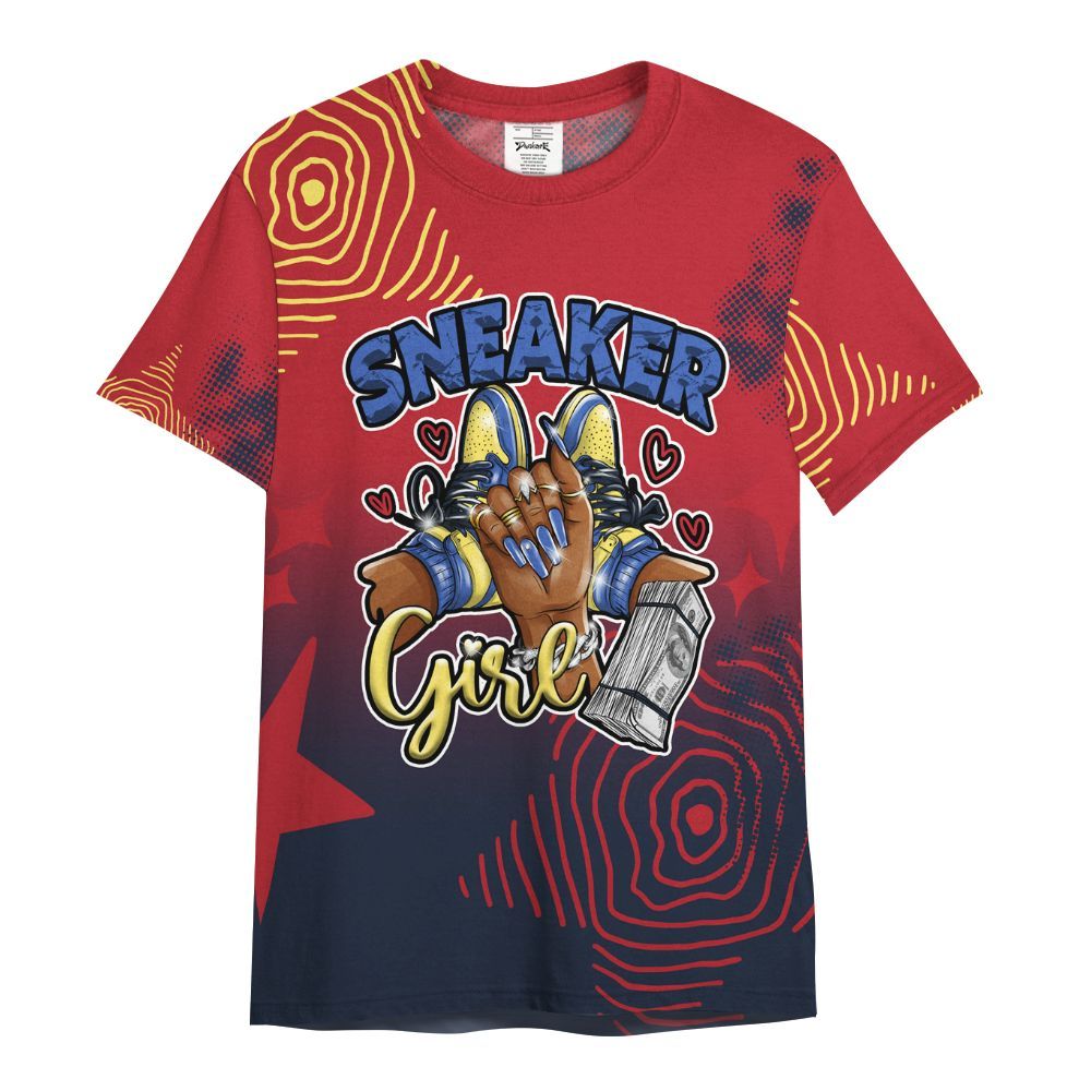 Shirt To Match Dunk Low COJP What The 2024 - Sneakerz Girlz Unique Starz All Over Print