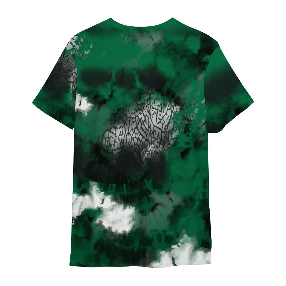 Shirt To Match Pine Green 3s - SNEAKER Girl Money Drip Tie Dye All Over Print
