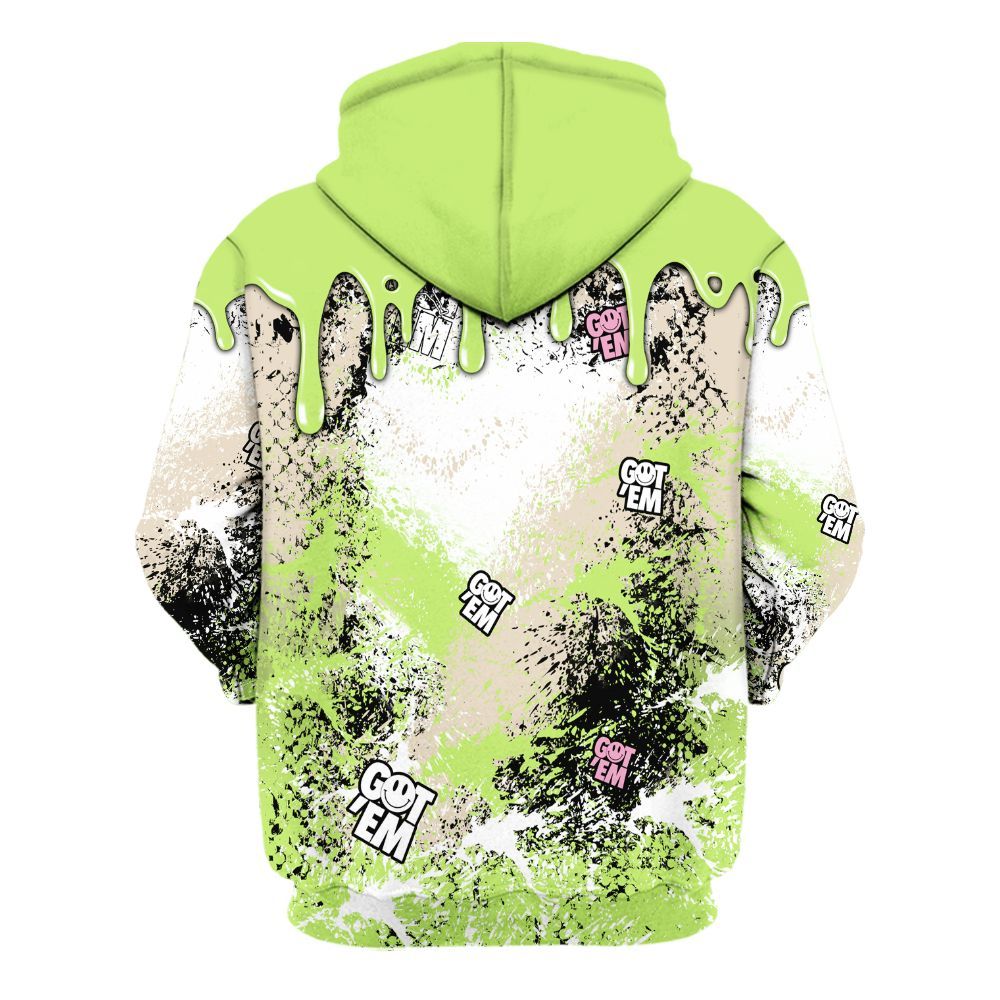 Hoodie To Match Jack Black Night Silver - Dripping 23 Drip All Over Print