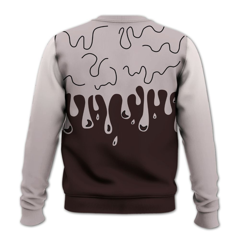Sweatshirt To Match AMM Air Smokey Mauve 6s - Loser Lover Dripping All Over Print