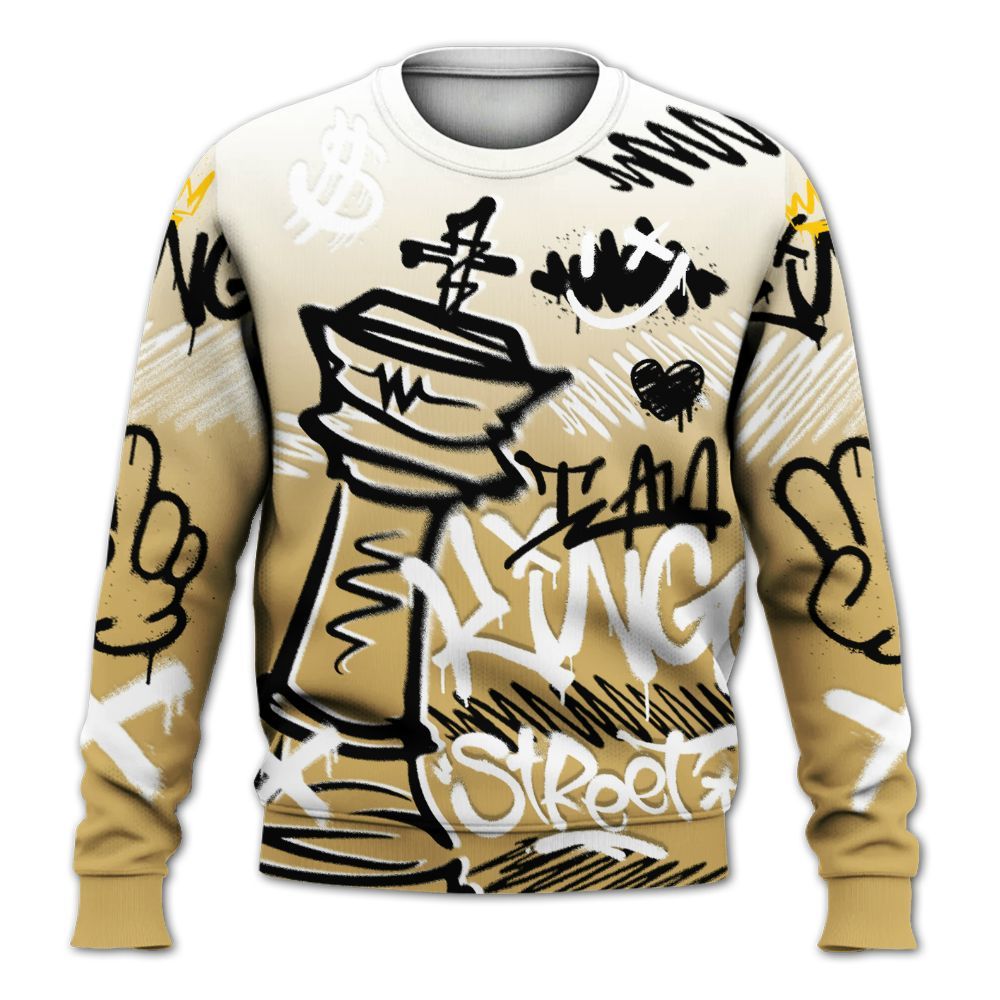 Sweatshirt To Match Craft Paris 6s - Street King Chess Streetwear All Over Print