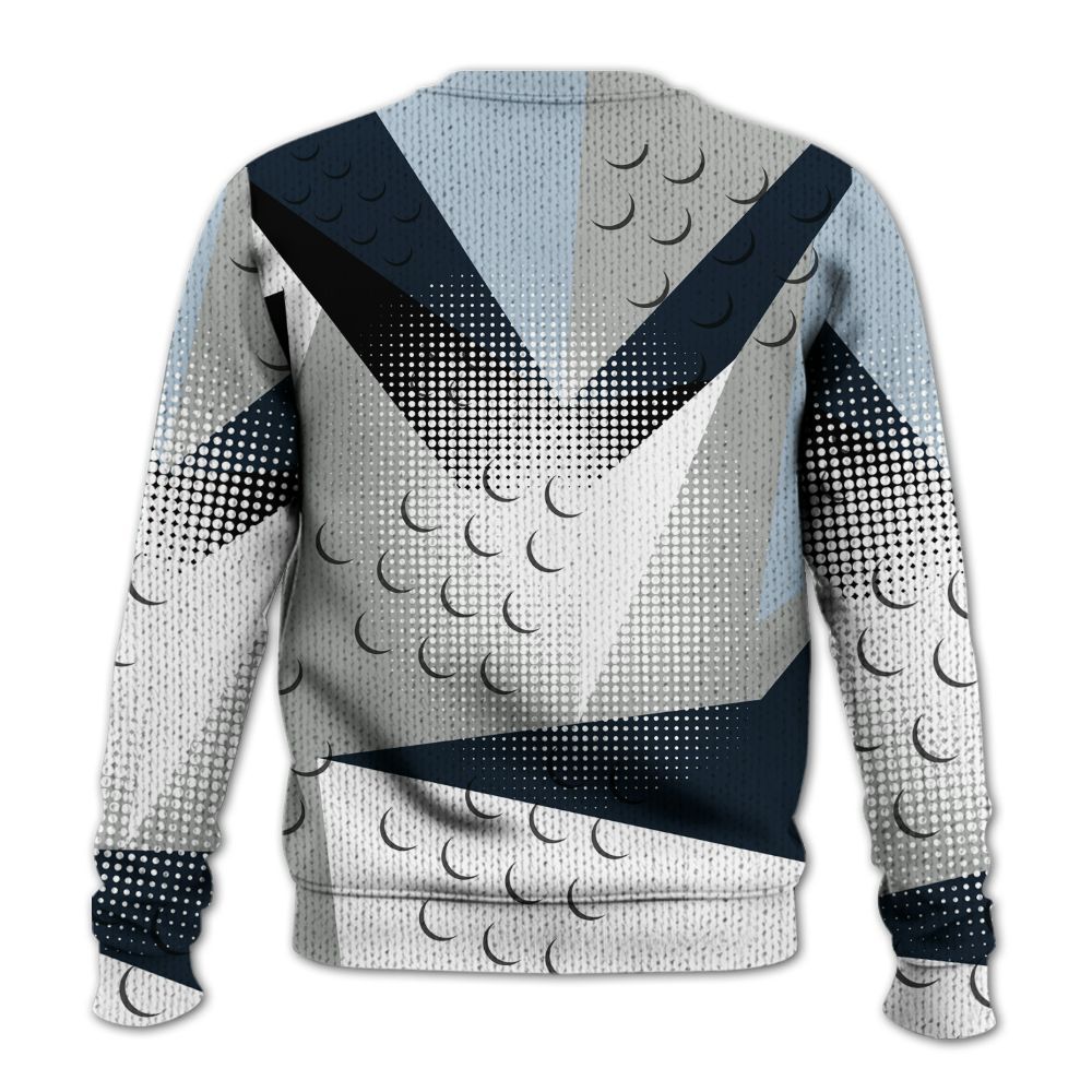 Knitted Sweater To Match Retro Georgetown 6s - Poly Custom Name Number 23 5s