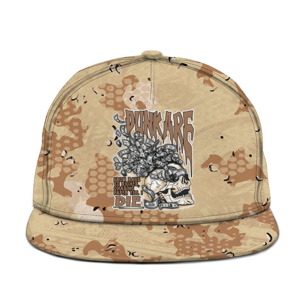 Snapback To Match Desert Camo 3s - From Rags To Riches Graphic
