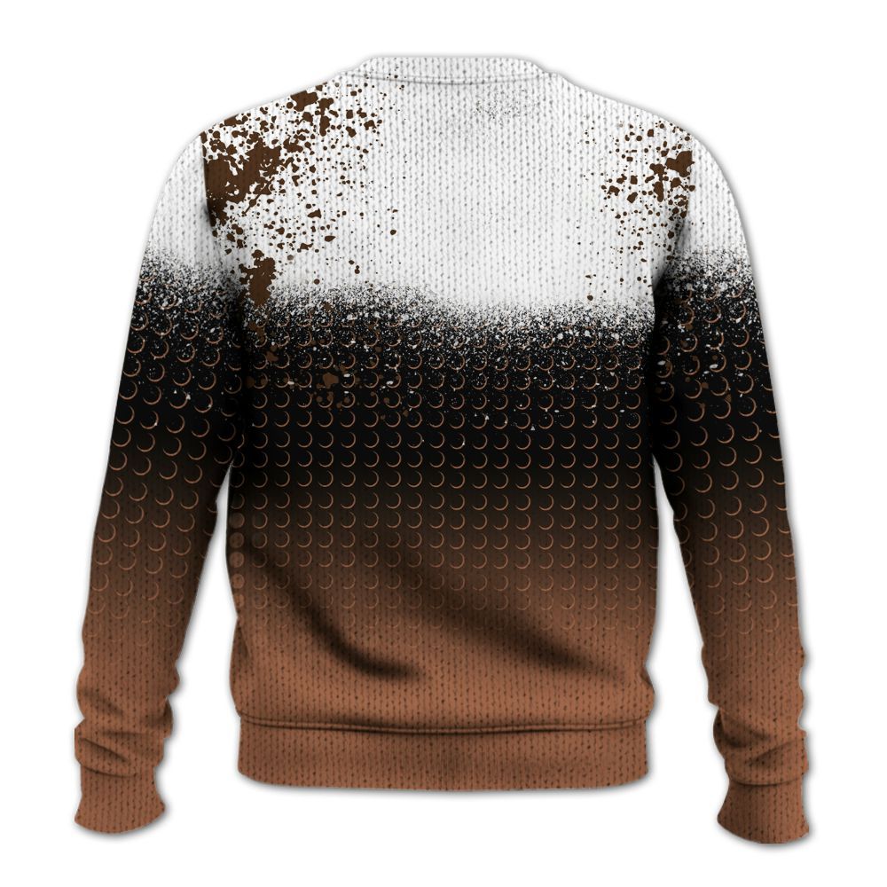Knitted Sweater To Match Air Foamposite Metallic Copper - Halftone Time Is Money