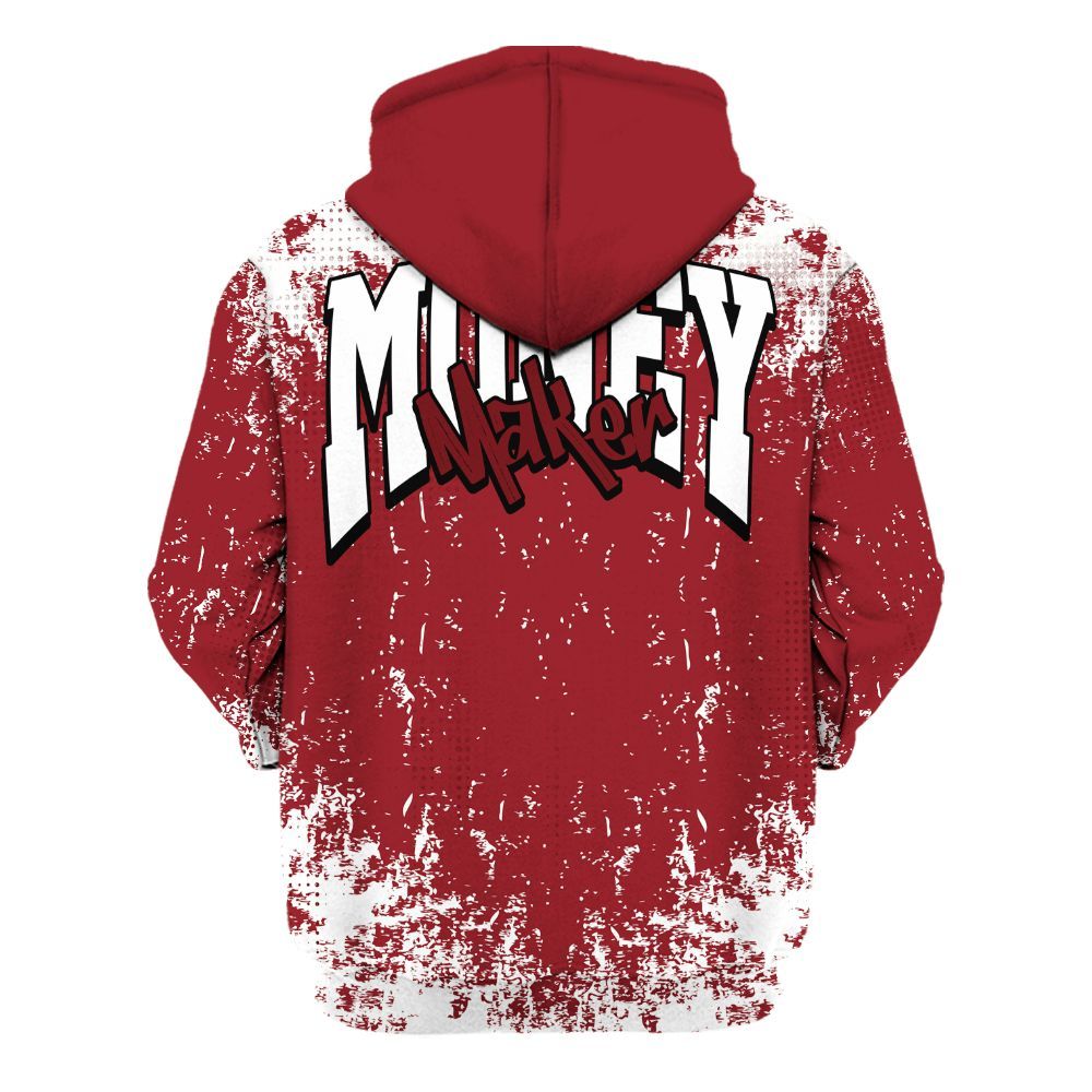 Hoodie To Match High Black Toe Reimagined 1s - Move In Silence Money Street Retro All Over Print