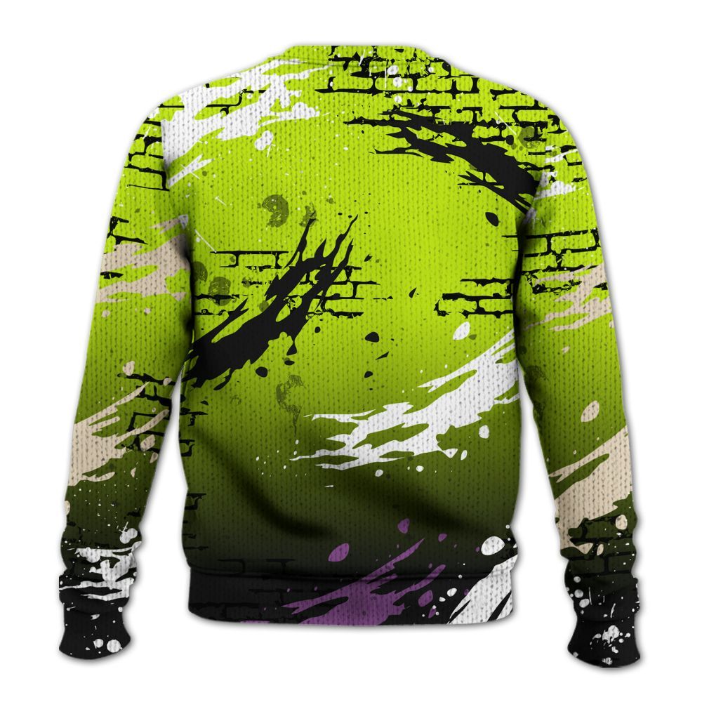 Sweater To Match GS Black Barely Volt 11s - Values Of Loyalty Drip Graphic